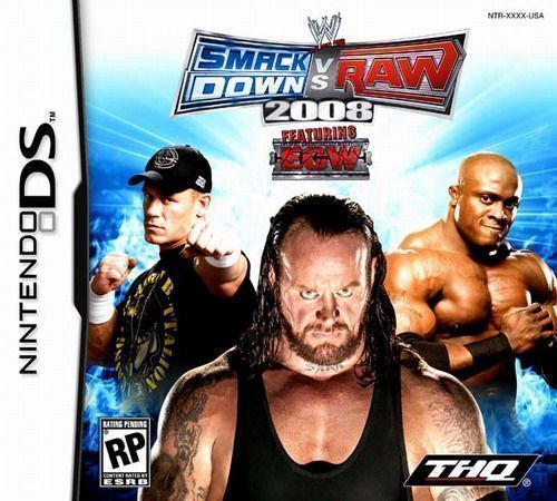 WWE SmackDown! Vs. Raw 2008 Featuring ECW (USA) Game Cover